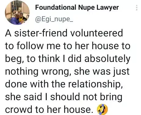 Lawyer recounts how he nearly ended it all after girlfriend broke up with him