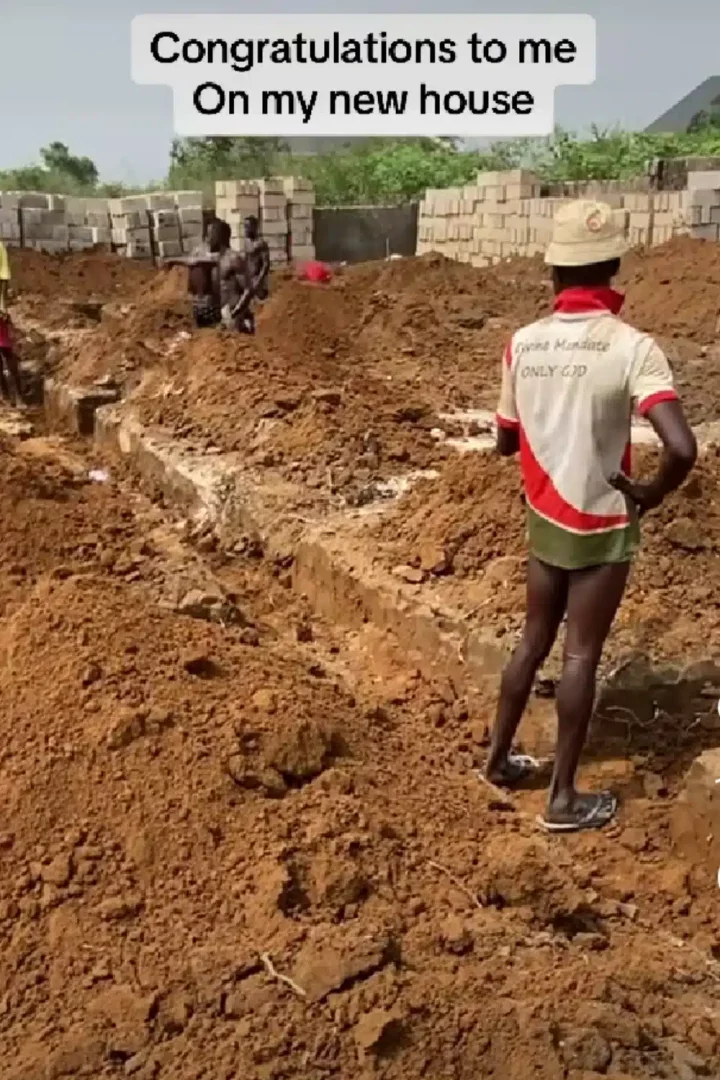 'From scratch to completion' - Lady proudly shares her magnificent home journey (Video)