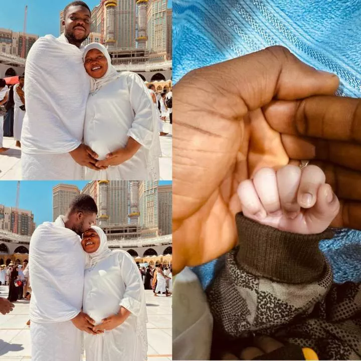 Skit maker, Cute ABiola and wife welcome baby boy