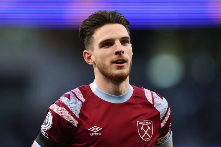 Arsenal confident of Declan Rice deal as they submit British-record £105m bid for West Ham captain