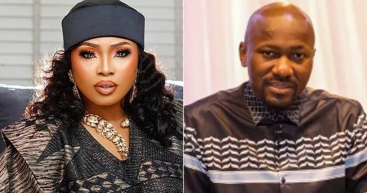 'All your chicks are in my Dms' - Halima Abubakar calls out Apostle Suleman again