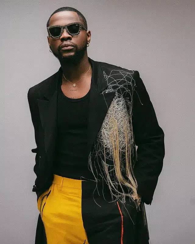 Moment Kizz Daniel's bouncer throws fan off stage