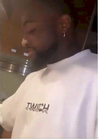 "This is trial and error" - Davido says as he is seen cooking a meal (Video)