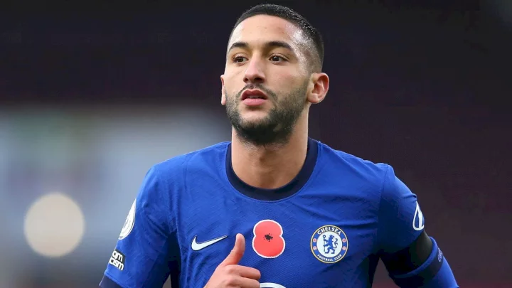 UCL final: It'll be totally different - Ziyech warns Chelsea players ahead of Man City clash