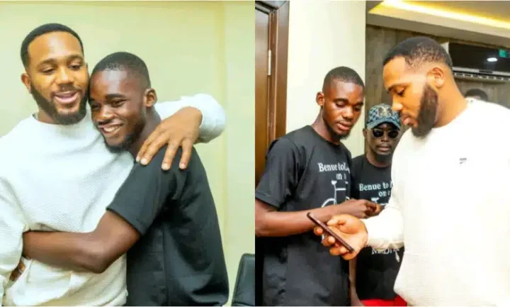'Great news coming soon' - Davido's cycling fan announces after meeting up with Kiddwaya