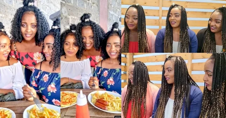 'We are planning to marry him' - Identical Kenyan triplets share how they are dating the same man (video)