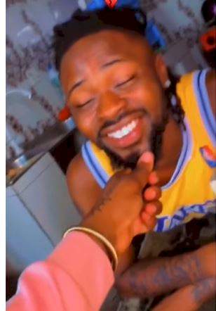 Nigerian man excited as his ex-girlfriend pays him a surprise visit, narrates reason for their breakup (video)