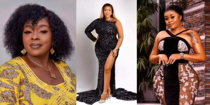 "Please forgive her. She is truly repentant and will no longer support Judy Austin" - Actress, Rita Edochie pleads case for Sarah Martins (video)