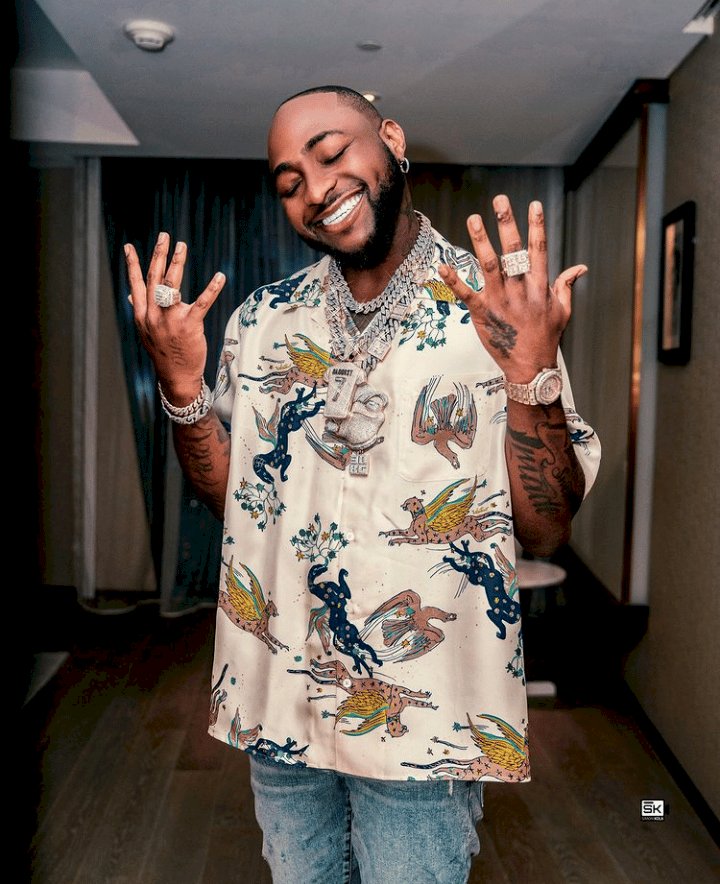 'Banana island go hear am' - Davido says as he takes delivery of his new power bike