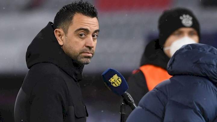 Transfer: You're no longer part of my squad - Xavi tells Barcelona star