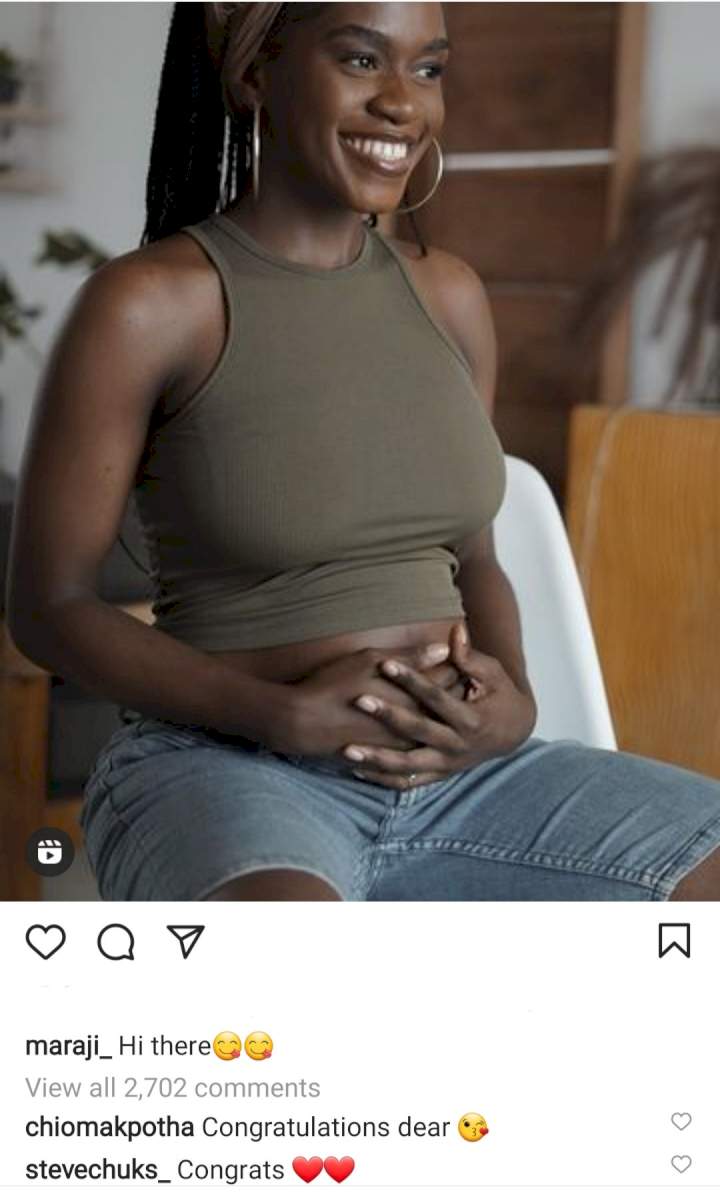 Comedienne Maraji expecting first child; debuts baby bump (video)