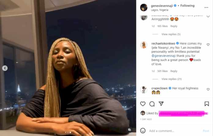 'An Incredible Personality with Limitless Potential' Rachael Okonkwo showers Genevieve Nnaji with Compliments