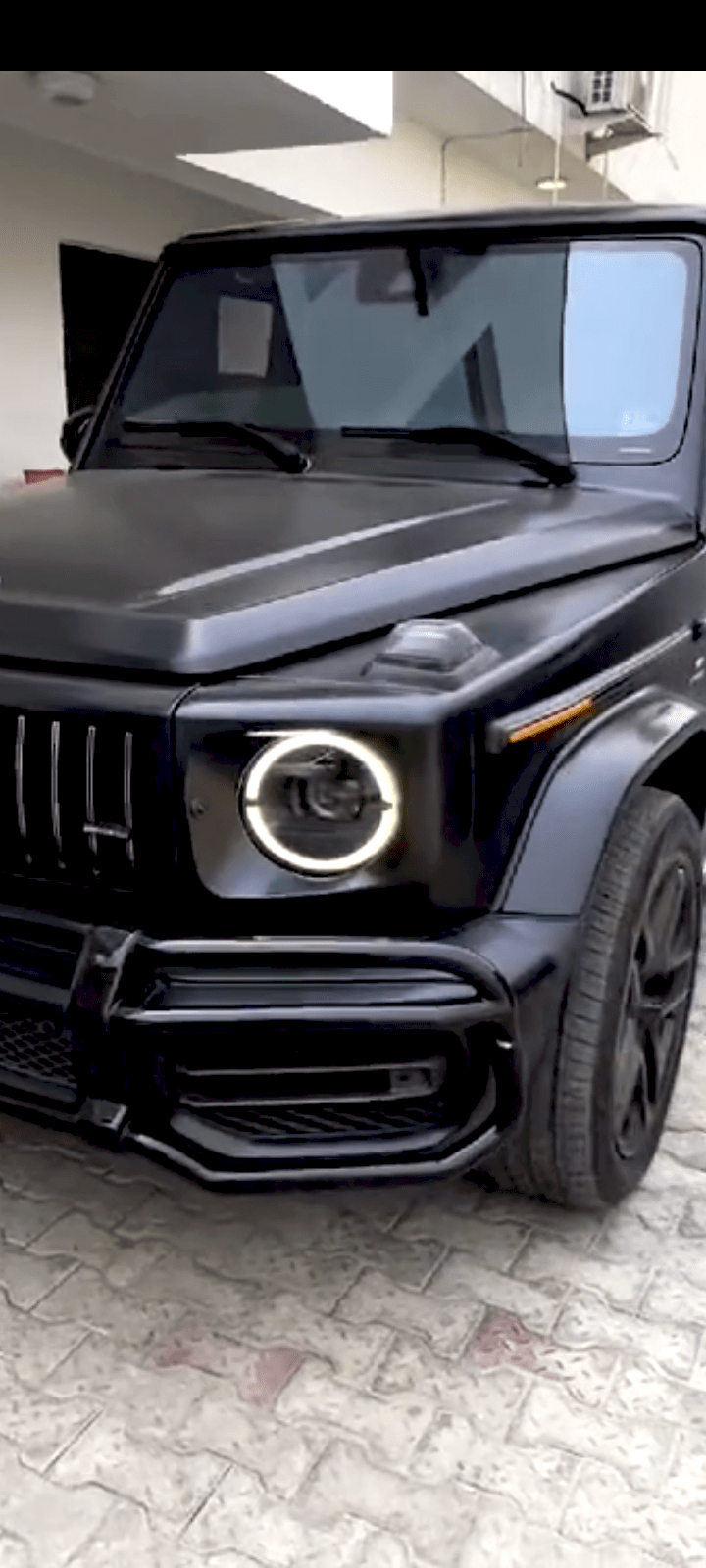 Cubana Chief Priest gifts wife brand-new Mercedes-Benz G-class worth millions of naira for her birthday (Video)