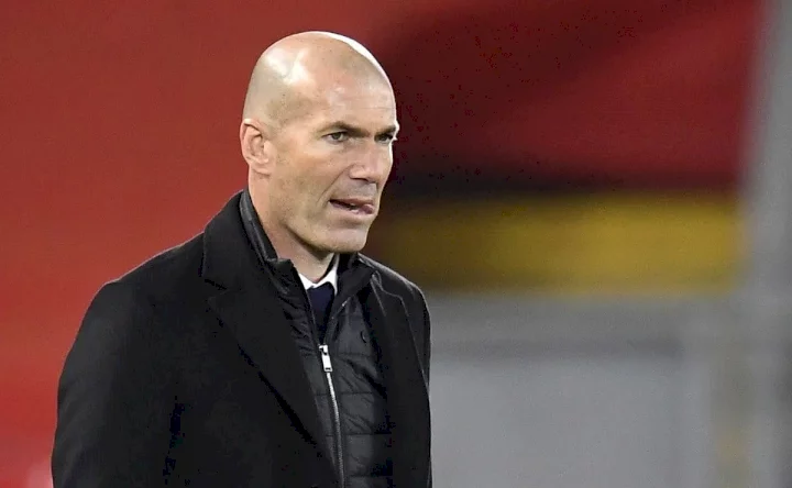 EPL: Zidane endorses Real Madrid to sign Premier League midfielder