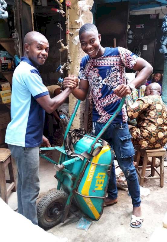 Man narrates how he became a millionaire with ‘wheelbarrow’ business