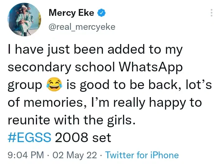 Mercy Eke reveals she's a billionaire