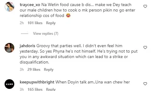 'Enough!' - Groovy shuns Phyna over claims of withdrawal; netizens react (Video)