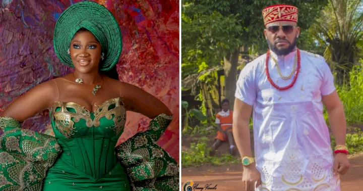 'You are a hypocrite' - Nigerians drag Mercy Johnson over her comment on Yul Edochie's post