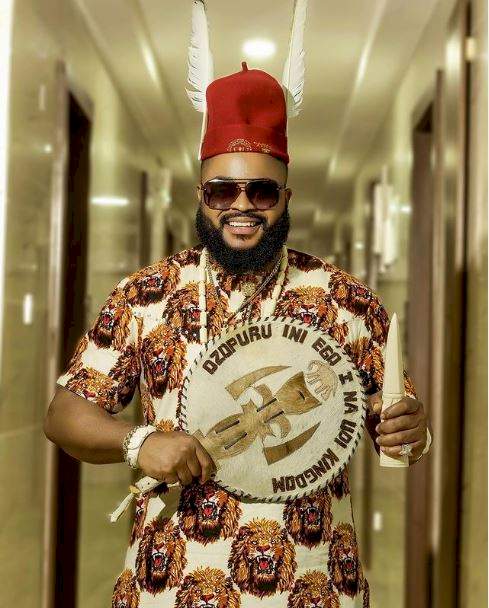 'Address me as a chief' - Whitemoney notifies the public of his new chieftaincy title