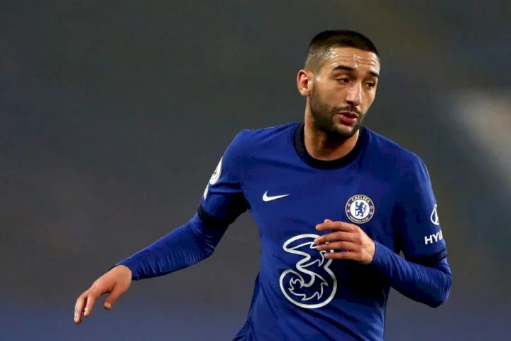EPL: Tuchel tells Ziyech what he must do to play again for Chelsea