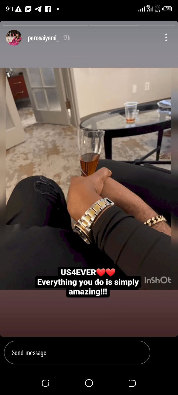 'Thank you for loving me unconditionally' - Tuface's baby mama, Pero unveils new man on Valentine's day