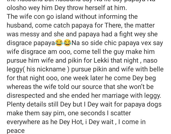 Influencer, Papaya ex gets exposed; how she was caught by wife of alleged yahoo boy bankrolling her, revealed