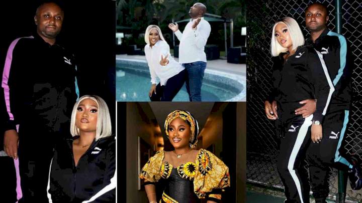 'She looks like Chef Chi' - Reactions as Isreal DMW rolls out pre-wedding photos, announces wedding date