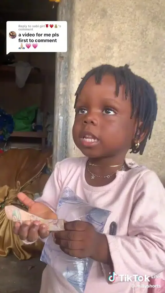 'We dey born ancestors these days' - Video of a vocal young girl speaking big and clear pidgin English stirs reactions