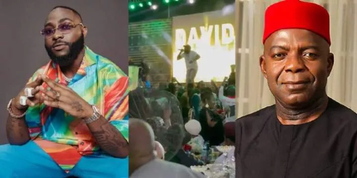 "I wasn't paid a dime" - Davido reveals after performing at the inauguration ceremony of Abia state Governor Alex Otti (video)