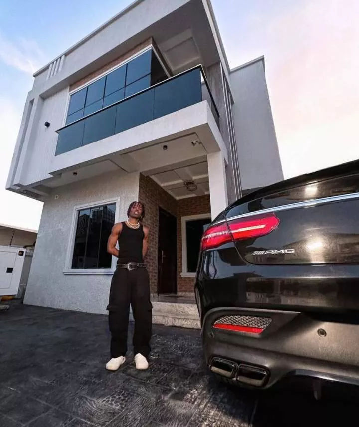 Singer, Ckay acquires a luxury mansion; shows off house he lived in years ago (photos)