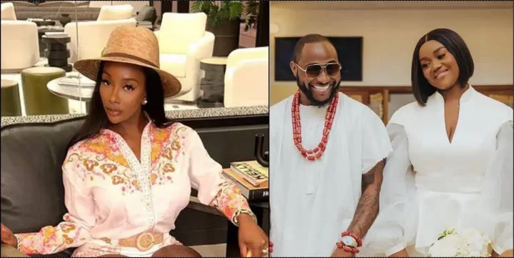 "Chioma is not Davido's first wife" - Anita Brown names