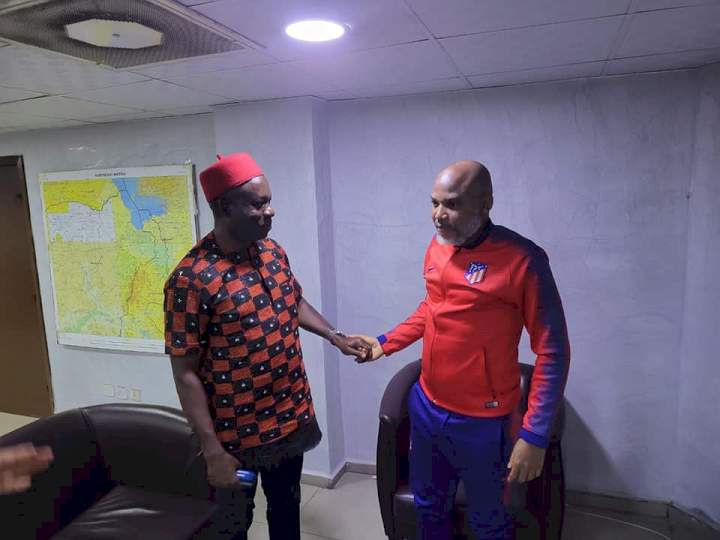 Soludo visits Nnamdi Kanu in detention to discuss insecurity in south-east (photos)