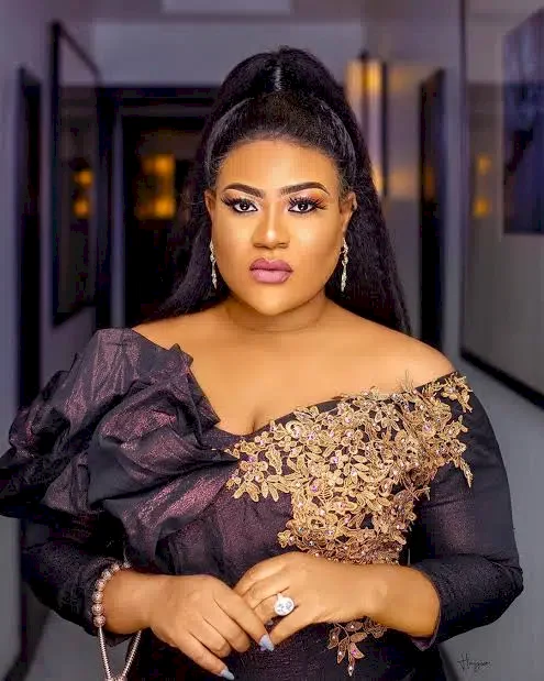 'Lie lie; always sounding hungry' - Nkechi Blessing's ex lover, Falegan berates her after she claimed a fan placed her on N1m monthly allowance