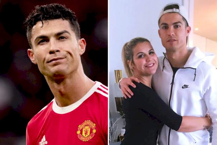 EPL: Ronaldo's sister 'agrees' Man Utd superstar was not injured for Derby defeat