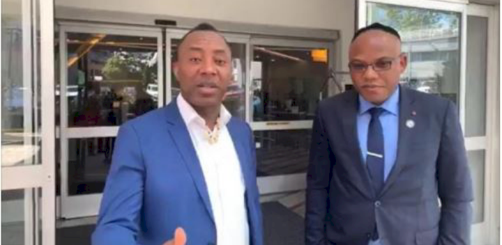 'I'll release Nnamdi Kanu, Igboho from detention when I become president' - Omoyele Sowore