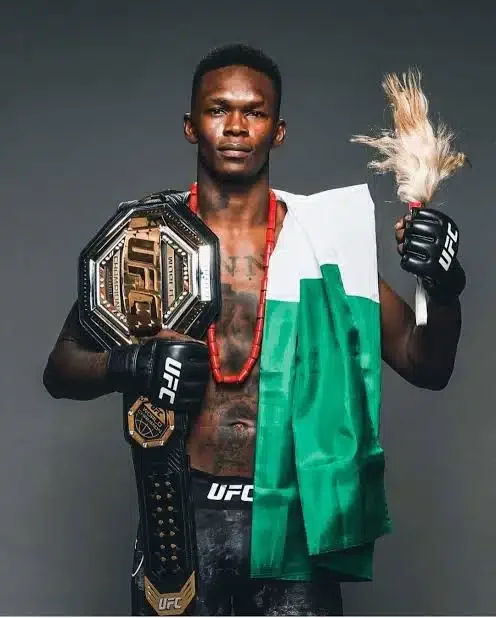 "I love my people, but Nigeria is a very corrupt place" - Israel Adesanya (Video)