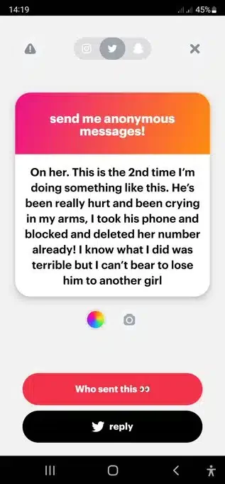 Lady narrates how she made her male bestie lose his girlfriend