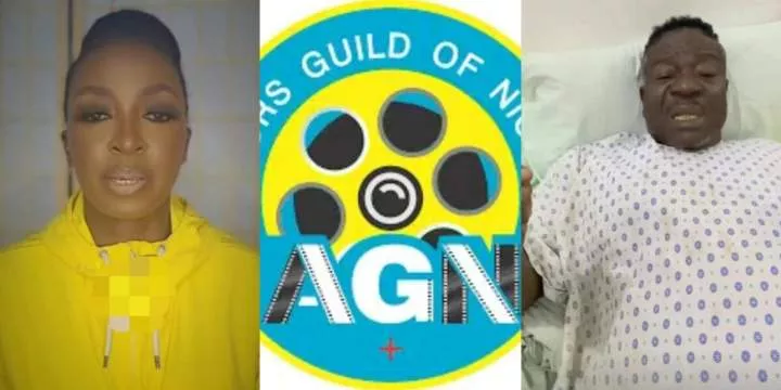 "We have helped Mr Ibu in the past, but since it's a recurring illness, he has to sort himself out" - Kate Henshaw on behalf of AGN