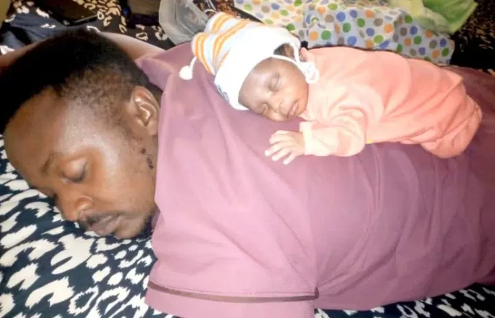 'I don't think I need to do DNA again' - Nigerian man shares what he observes his son doing one day