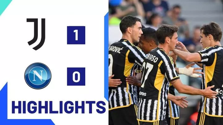 Juventus 1 - 0 Napoli (Dec-08-2023) Serie A Highlights