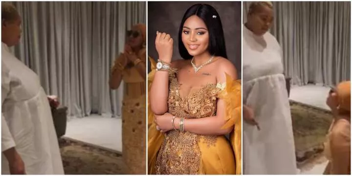 "Regina is humble" - Regina Daniels hailed over reactions after Chinyere Wilfred ordered her to leave her movie set
