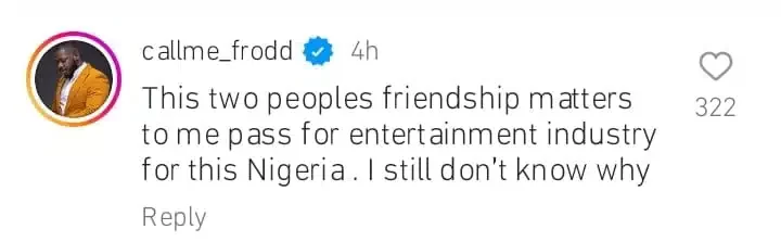 Why friendship between Wizkid and Davido matter to me - Frodd