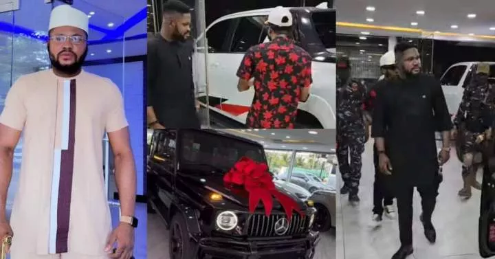 Sabinus's manager, Mike Premium splashes N190M on new G-wagon and Hilux truck
