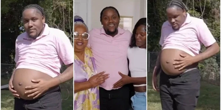 Trending video of pregnant man leaves social media users in shock