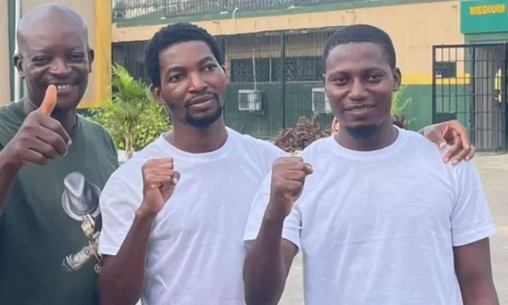 Three #EndBadGovernance protesters regain freedom from Kuje prison