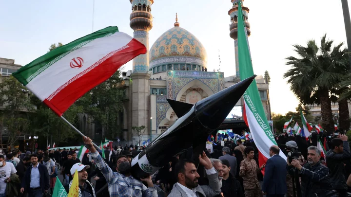 Iran threatens to crush Israel if it responds to missiles fired