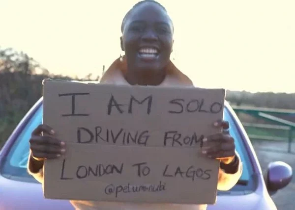 BREAKING: Solo London-to-Lagos driver arrives after 68 days