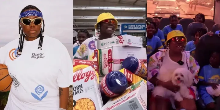 Teni surprises Dream Catchers kids with 30-seconds shopping spree hours after renting out a cinema for them