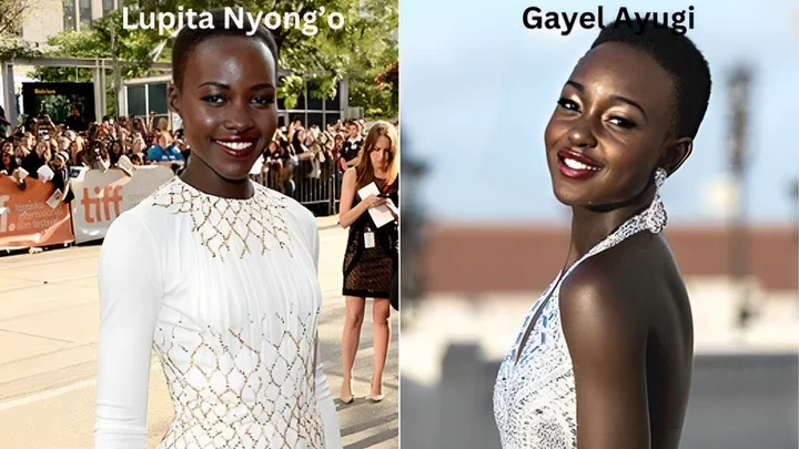 Lupita Nyong'o and Gayel Ayugi