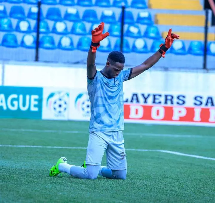 Kingdom Osayi has 8 clean sheets in 10 matches this season